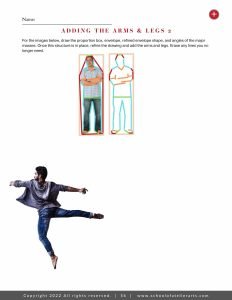 how to draw a person in stages